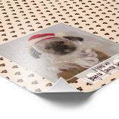 可愛おもしろいい縁どテリアPHOTO Named Keepsake フォトプリント (角)