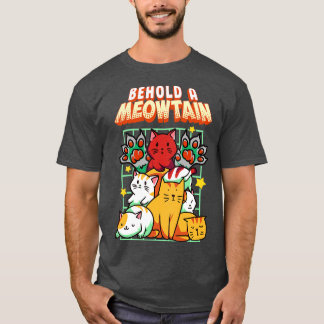 可愛おもしろいい見る山ねこ山子猫 Tシャツ