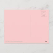 可愛おもしろいい豚とキス豚パン愛を送る シーズンポストカード (裏面)