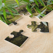 可愛おもしろいい赤いパンダ写真 ジグソーパズル (側面)