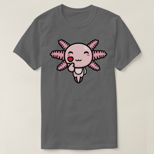 可愛おもしろいい軸足愛 Tシャツ (デザイン正面)