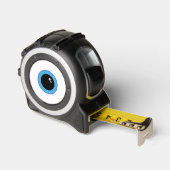 可愛おもしろいい青い眼球 メジャー (傾斜)