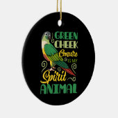 可愛おもしろいい鳥を動かす動物 セラミックオーナメント (右)