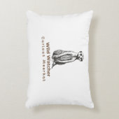 可愛おもしろいい アクセントクッション (正面(垂直))