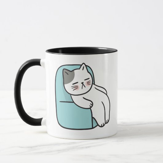 可愛おもしろいい マグカップ (左)