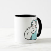 可愛おもしろいい マグカップ (正面右)