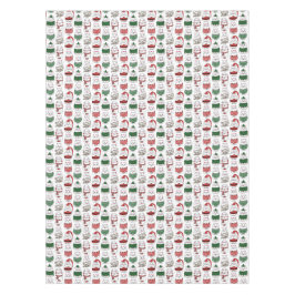 可愛おもしろいいXマス テーブルクロス