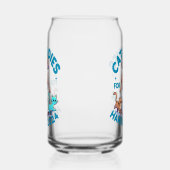 可愛おもしろいガーリーい子なし猫レディーカマラハリス ガラス缶 (右)