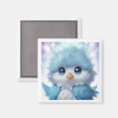 *~*可愛お洒落いカウイブルーバードAP54アート マグネット (正面/裏面)