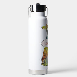 可愛お洒落いカラフル牛 ウォーターボトル