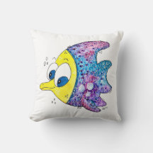 可愛お洒落いカラフル魚