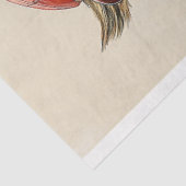 可愛お洒落いステームパンクフクロウ赤AY4デコページ 薄葉紙 (詳細)