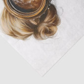 可愛お洒落いステームパンク若い女の子W8デコページ 薄葉紙 (詳細)