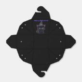 可愛お洒落いハロウィン黒猫 フェイバーボックス (折り畳みなし)