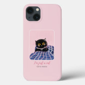 可愛お洒落いピンクの愛猫 Case-Mate iPhoneケース (裏面)