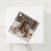 可愛お洒落いフランスのブ結婚ルドッグの写真 フェイバータグ (インサイチュ)