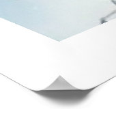 *~*可愛お洒落いブルーバードAP54アート ポスター (角)