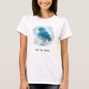 *~*可愛お洒落いブルーバードAP54アート Tシャツ