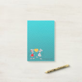 可愛お洒落いマウス – 私はいつも選択する ポストイット (デスク上)