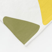 可愛お洒落い三角形の模様 |カラフル | フリースブランケット (角)