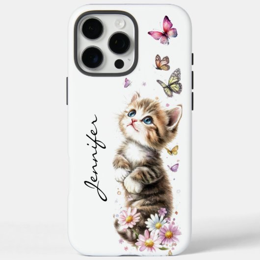 可愛お洒落い子猫 Case-Mate iPhoneケース (裏面)