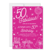 可愛お洒落い手描き50と素晴らしい誕生日