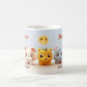 可愛お洒落い犬のギフトマ子供へグ コーヒーマグカップ (中央)