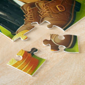 可愛お洒落い聖パトリックの日 ジグソーパズル (側面)