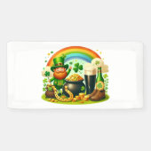 可愛お洒落い聖パトリックの日 横断幕 (横)