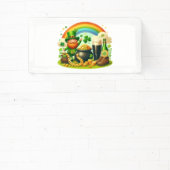 可愛お洒落い聖パトリックの日 横断幕 (インサイチュ)