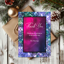 可愛お洒落い青い紫の虹色感謝してい君