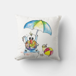 可愛お洒落い鳥のビーチ クッション