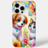 可愛お洒落い/子犬/子猫 Case-Mate iPhoneケース (裏面)