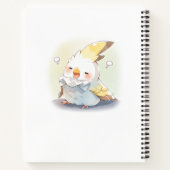 可愛かわいらしいデザイン ノートブック (裏面)