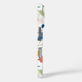 可愛かわいらしい水カラフル色Ditsy花 Case-Mate iPhoneケース (裏面 / 右)