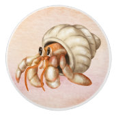 可愛かわいらしくて水の色の海 セラミックノブ (正面)