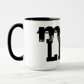 可愛くておもしろいの母の生活 | マグカップ (左)