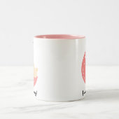 可愛くておもしろマグカップ |私はエネル救ギーだ! ツートーンマグカップ (中央)