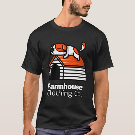 可愛くてアニマルプリント Tシャツ (正面)
