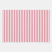 可愛くてカラフルイースターバニーとシッストライプのク ラッピングペーパーシート (正面3)