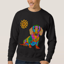 可愛くてカラフルダシュントSweatshirt スウェットシャツ