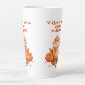 可愛くてトレンディー「愛してるラテ!」 カフェラテマグ (正面)