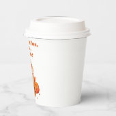 可愛くてトレンディー「愛してるラテ!」 紙コップ (左)