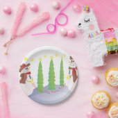 可愛くてフェスティバル ペーパープレート (パーティー)