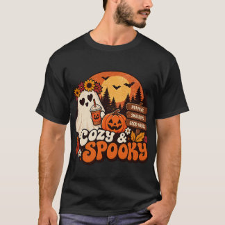 可愛くてホラーなハロウィンTシャツ Tシャツ