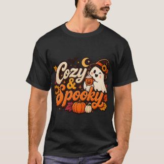 可愛くてホラーなハロウィンTシャツ Tシャツ