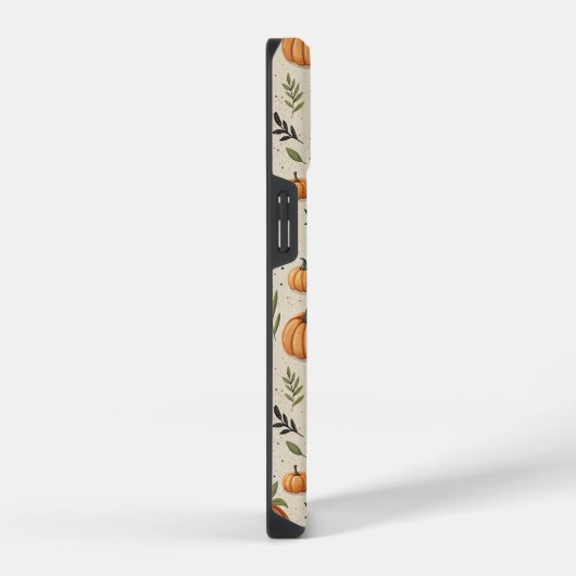 可愛くてホラーな秋のスマホケース iPhoneケース (右側面)