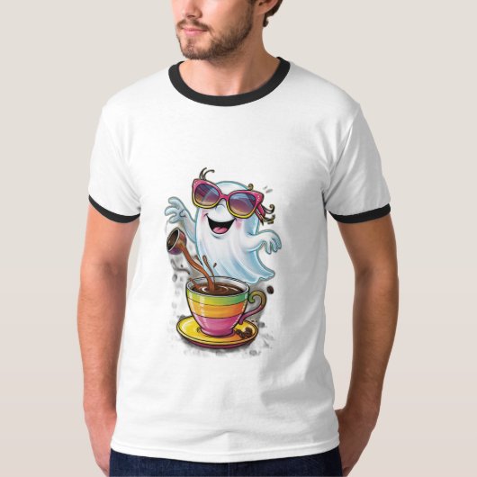 可愛くて不器用な幽霊 Tシャツ (正面)