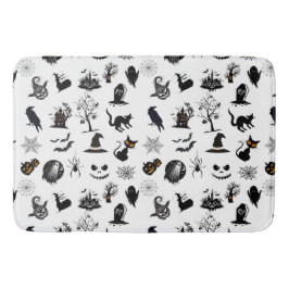 可愛くて不気味なハロウィーン バスマット