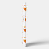 可愛くて可愛い抽象芸術猫の携帯ケース Case-Mate iPhoneケース (裏面 / 右)